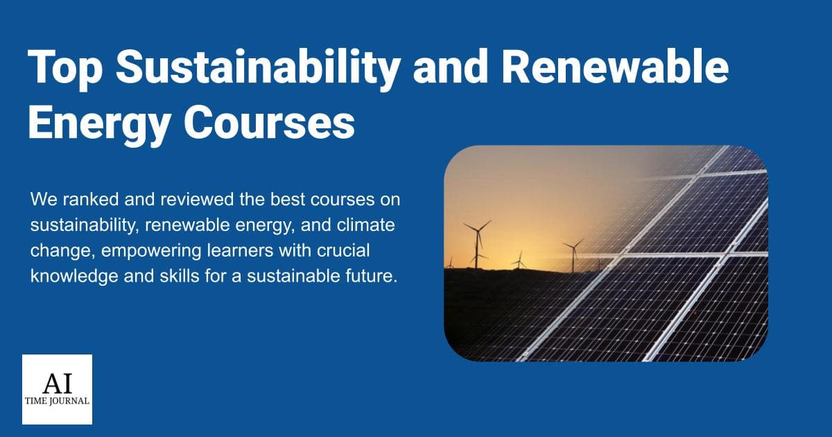 Top Sustainability and Renewable Energy Courses (2025)