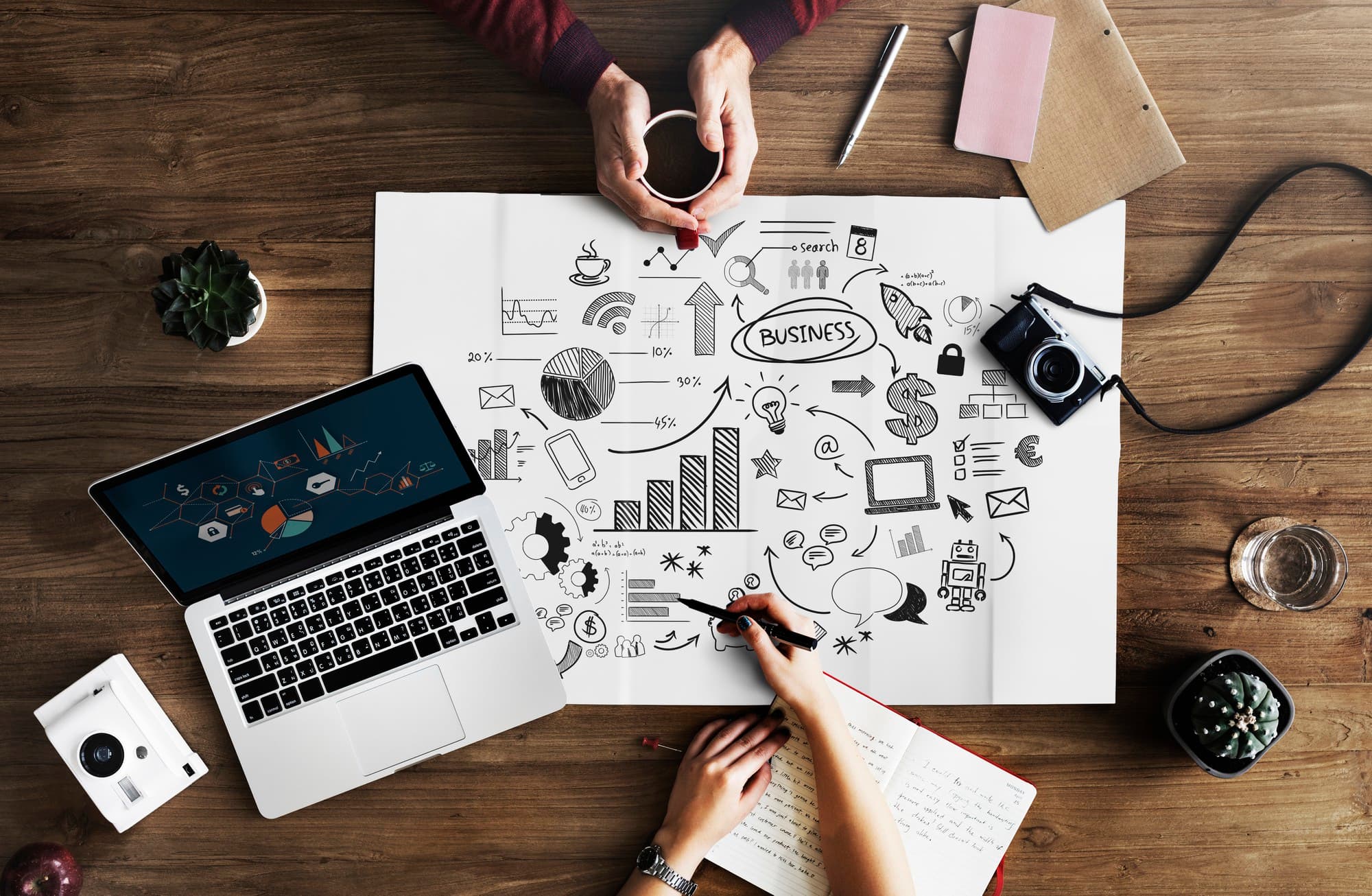 Tips for Setting up a Digital Marketing Side Hustle for Small Businesses