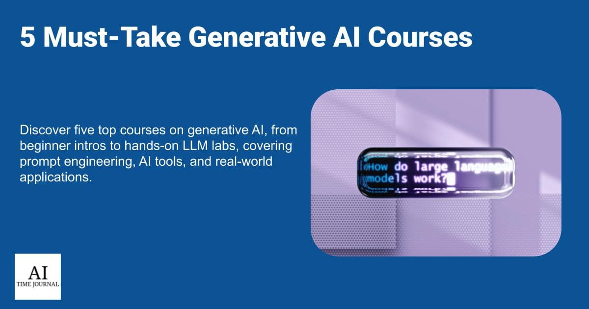 5 Must-Take Generative AI Courses in 2025