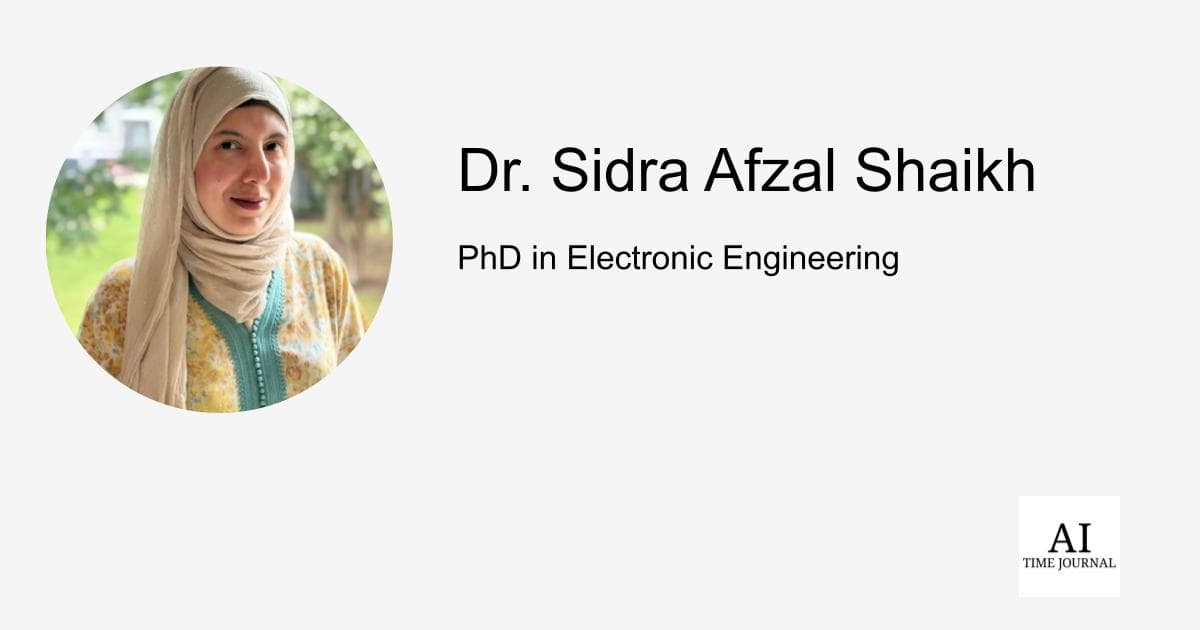 Dr. Sidra Afzal Shaikh: Bridging Organic Electronics, Academia, and Data Intelligence in a Borderless Career