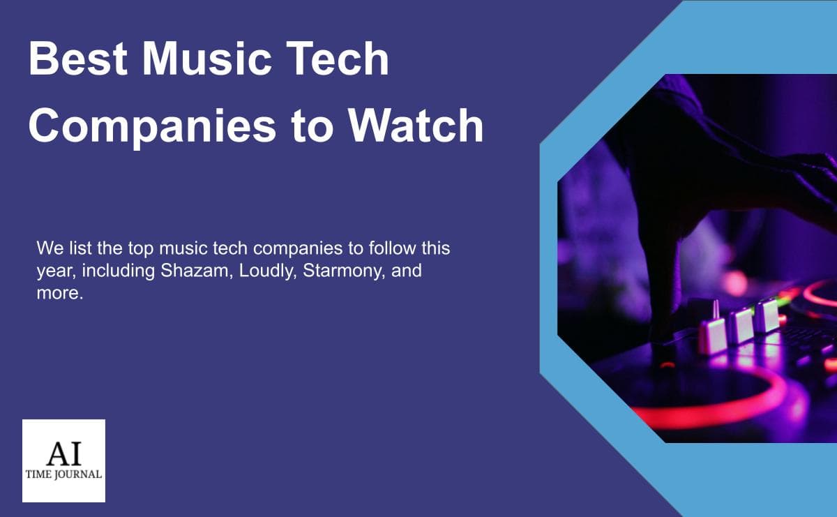 Top Music Tech and AI Companies to Watch in 2026