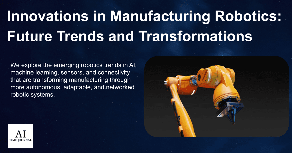 Innovations in Manufacturing Robotics: Future Trends and Transformations