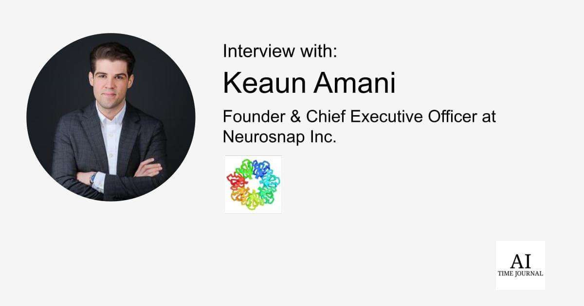 Keaun Amani, Founder & Chief Executive Officer at Neurosnap Inc. - Leading the Integration of Software Engineering and Molecular Biology: Transforming Bioluminescent Challenges into Breakthroughs with AI