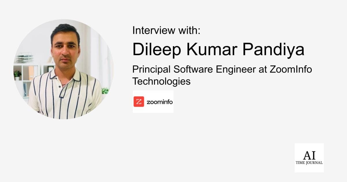 Dileep Kumar Pandiya, Principal Software Engineer at ZoomInfo Technologies - Integrating AI for Seamless Data Export: Challenges and Innovations