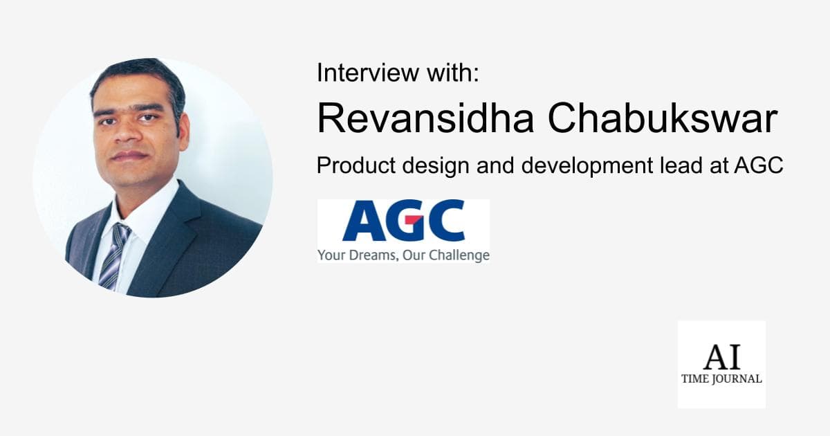 Revansidha Chabukswar, Product design and development lead at AGC - AI's Role in Automotive Product Development, Transforming Industry Challenges into Innovative Solutions