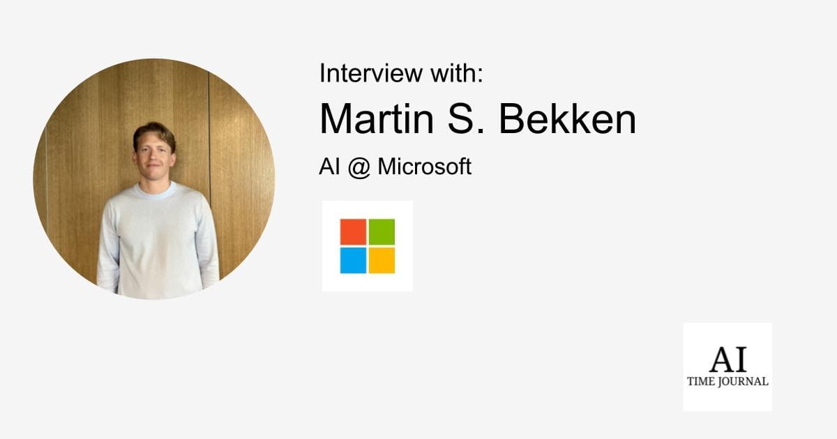 Martin S. Bekken, AI @ Microsoft — Transitioning from Medicine to Technology, Business & Tech Approach, Ambitious vs. Conservative Companies, Future of Work, AI ROI, Tailoring AI for Norway