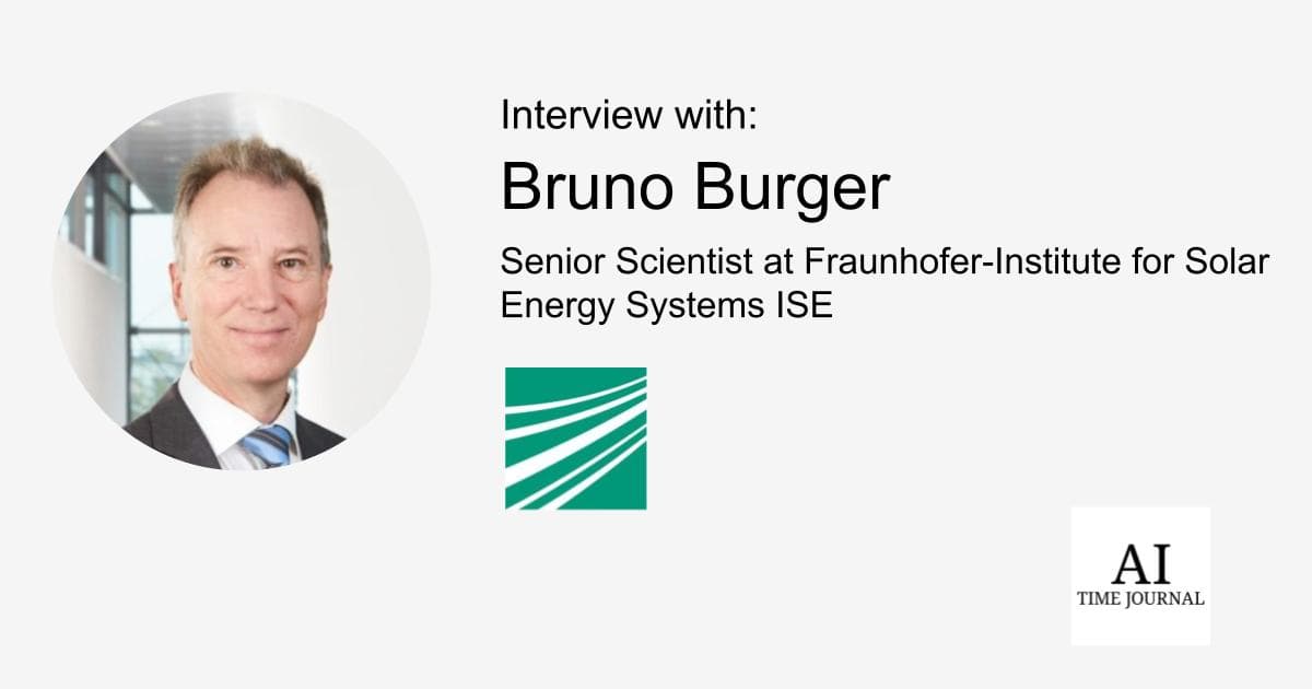Bruno Burger, Senior Scientist at Fraunhofer ISE — Early Solar Energy, Energy Charts, Renewable Energy in Germany, Future of Solar, Battery Storage, Hydrogen, Policy Needs, and Data Transparency