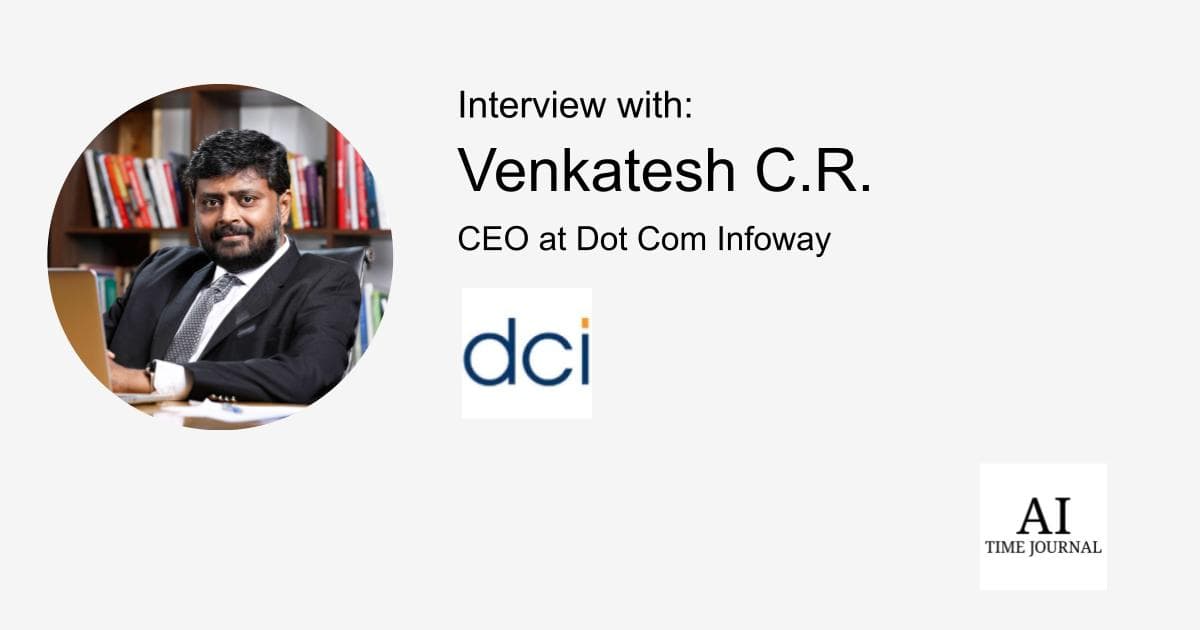 Venkatesh C.R., CEO at Dot Com Infoway — AI in App Development, Client ROI, Team Motivation, App Marketing Trends, Innovation, Market Research, IT Future, Leadership Strategies, and Entrepreneurial Advice