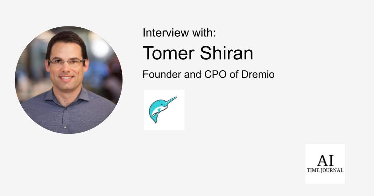 Tomer Shiran, Founder and CPO of Dremio — Pioneering Data Lakehouses, Driving Open Architecture Innovation, Generative AI Integration, Simplifying Analytics, Scaling Businesses, Empowering Organizations, and Shaping the Future of Data Analytics