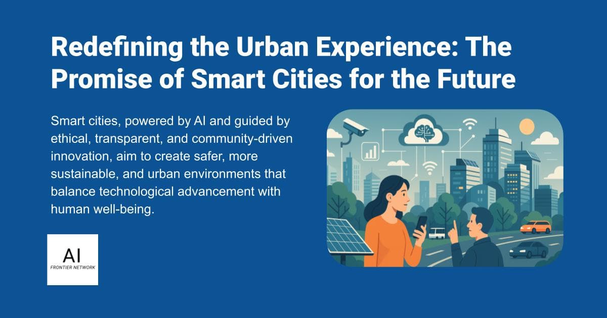 Redefining the Urban Experience: The Promise of Smart Cities for the Future